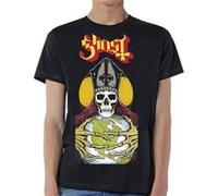 Ghost - Papa Of The World - T-Shirt - Noir - L - 100% Coton,Jersey