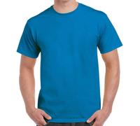 T-Shirt Gildan En Coton Épais À Manches Courtes Col Rond S - 5XL