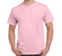 T-Shirt Gildan En Coton Épais À Manches Courtes Col Rond S - 5XL