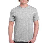T-Shirt Gildan Hammer Heavyweight En Coton À Col Rond À Manches Courtes S - 4XL