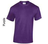 T-Shirt Gildan Pour Hommes En Coton 100% Ringspun À Manches Courtes