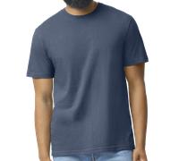 T-Shirt Gildan Softstyle CVC À Manches Courtes Col Rond S-4XL