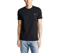 Fred Perry T-shirt Ringer M3519 Homme col rond manches courtes Noir XXL