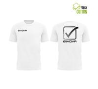 T-shirt Givova Cubo Blanc L