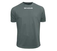 T-shirt GIVOVA One Gris - Homme/Adulte - Coupe Regular - Manches courtes - Col arrondi - 100% coton XL