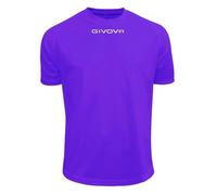 T-Shirt GIVOVA One Violet - Homme/Adulte - 100% coton - Manches courtes - Col arrondi M
