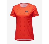 T-shirt GOREWEAR Contest Daily manche courte rouge orangé femme - XS