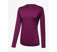 Maillot manches longues femme gore wear everyday violet