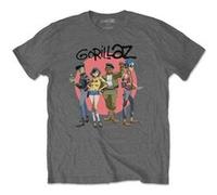T-shirt gorillaz humanz unisexe noir taille s Noir G
