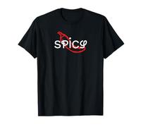 T-Shirt Gourmand épicé avec Sauce piquante et poivron T-Shirt