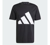 T-shirt grand logo Essentials Black / White XS