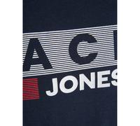 Jack & Jones – T-shirt grande taille Corp Logo – Bleu – Taille 5XL
