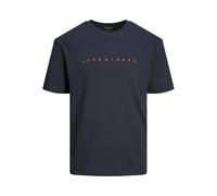Jack & Jones T-shirt femme Jjestar Jj Tee Ss Noos Pls bleu foncé/orange 5XL grande taille