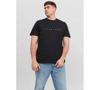 Jack & Jones T-shirt grande taille Star Noir 7XL