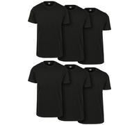 Urban Classics - T-shirt homme basique, lot de 6, noir, 3XL (EU)
