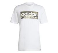 T-shirt graphique adidas Camo Linear Blanc 2XL