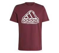 Adidas T-shirt graphique Folded Badge – Homme Rouge S