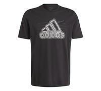 Adidas T-shirt graphique Growth Badge – Noir – Taille S – Homme
