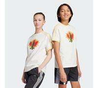 T-shirt graphique adidas Originals x Minecraft Off White / Almost Yellow 14-15A