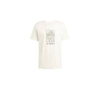 T shirt graphique adidas terrex wild blanc homme