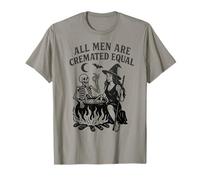 T-Shirt Graphique « All Men are Cremated Equal, Witch Cauldron » T-Shirt