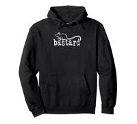 T-Shirt Graphique avec Citation Humoristique Rat Bastard Sweat à Capuche