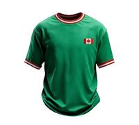 T-shirt graphique avec imprimé décontracté à manches courtes pour un port quotidien et un confort d'été, Vert, S