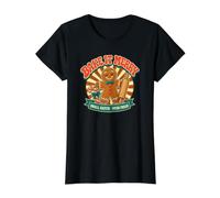 T-Shirt Graphique Bake It Merry Gingerbread Christmas Baking T-Shirt Graphique avec Valeur, Femme, Noir, XL
