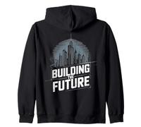 T-Shirt Graphique Building The Future Urban Skyline Sweat à Capuche
