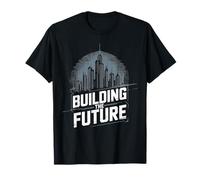 T-Shirt Graphique Building The Future Urban Skyline T-Shirt