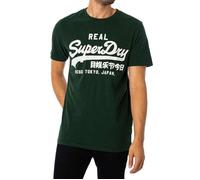 T-Shirt Graphique Classique Avec Logo Vintage - Superdry - Homme - Vert