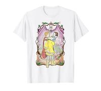 T-shirt graphique Disney Blanche-Neige vieilli de style affiche T-Shirt