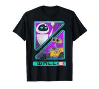 T-shirt graphique Disney Pixar Wall-E Triangles and Eve T-Shirt