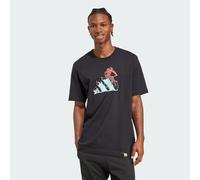 T-shirt graphique Doodle Hunt Bike Black XS