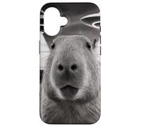 T-Shirt Graphique drôle Capybara Selfie avec OVNIS Bizarre Coque pour iPhone 16