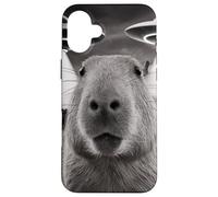 T-Shirt Graphique drôle Capybara Selfie avec OVNIS Bizarre Coque pour iPhone 16 Plus