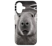 T-Shirt Graphique drôle Capybara Selfie avec OVNIS Bizarre Coque pour iPhone 17