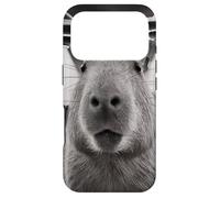 T-Shirt Graphique drôle Capybara Selfie avec OVNIS Bizarre Coque pour iPhone 17 Pro