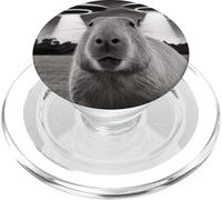 T-Shirt Graphique drôle Capybara Selfie avec OVNIS Bizarre PopSockets PopGrip pour MagSafe