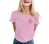 T-shirt graphique du mois de sensibilisation à l'autonomisation des femmes Soutenez la sensibilisation à la santé du sein avec un design élégant pour le confort et la défense des droits Parfait pour
