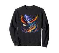T-Shirt Graphique Eagle vs Dragon The Ultimate Combat Sweatshirt
