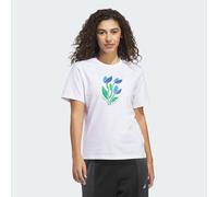 T-SHIRT GRAPHIQUE FLORAL BLOOM AT YOUR OWN PACE White M