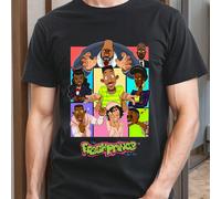 T-shirt graphique Fresh Prince BelAir, col rond, 220 g/m², pur coton, manches courtes, été (1 pièce) T-shirt homme à col rond et manches courtes, décontracté, imprimé, confortable, doux, respirant et 
