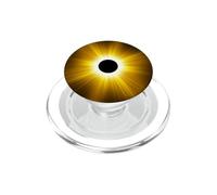 T-Shirt Graphique Golden Solar Eclipses Celestial Sun PopSockets PopGrip pour MagSafe