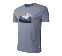 T-shirt graphique homme Dare2B Movement III Tee en coton Mercury