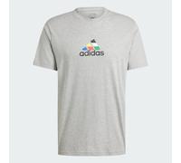 Adidas House Of Tiro Nations Short Sleeve T-shirt Gris M Homme