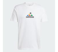 T-shirt graphique House of Tiro Nations White S