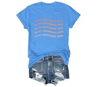 T-shirt graphique humoristique « in My Show Girl Era Shirt Showgirl Era », Bleu (Carolina blue), XXL