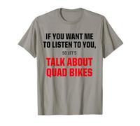 T-Shirt Graphique « I Only Want to Talk About Quad Bike » T-Shirt