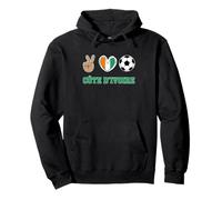 T-Shirt Graphique inspiré de la Côte D'Ivoire pour Un Style Quotidien Sweat à Capuche